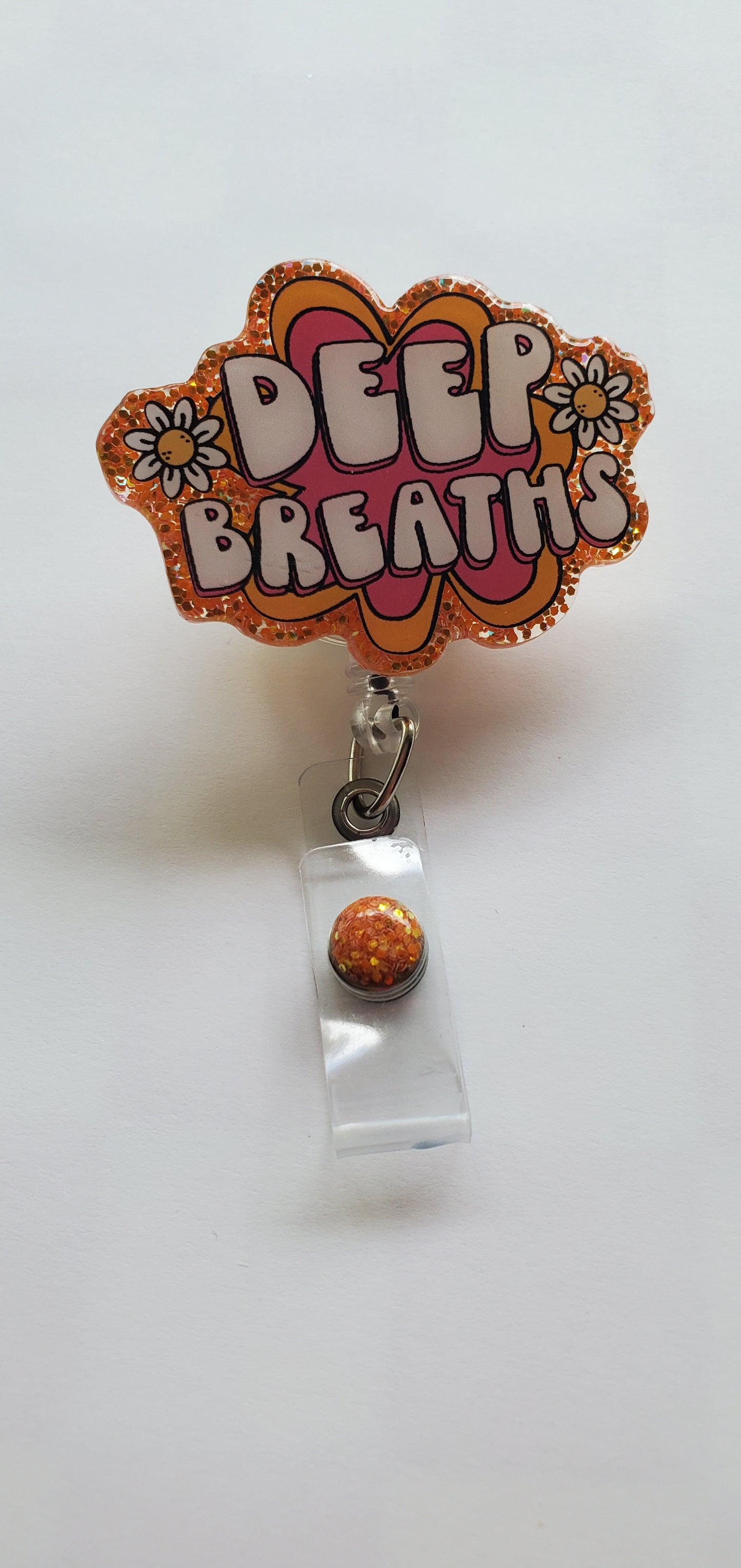 Deep Breaths Badge Reel