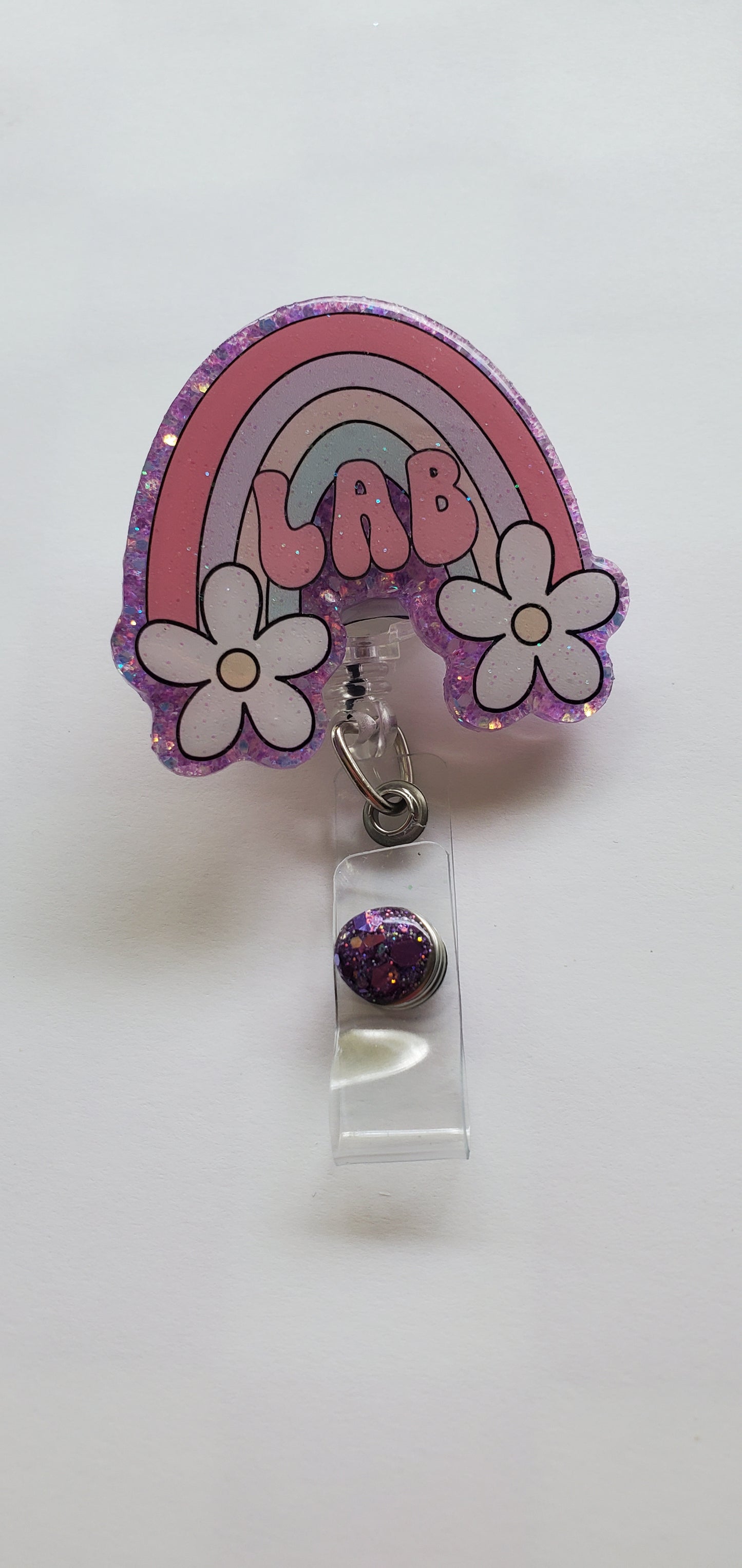 Rainbow Lab Badge Reel