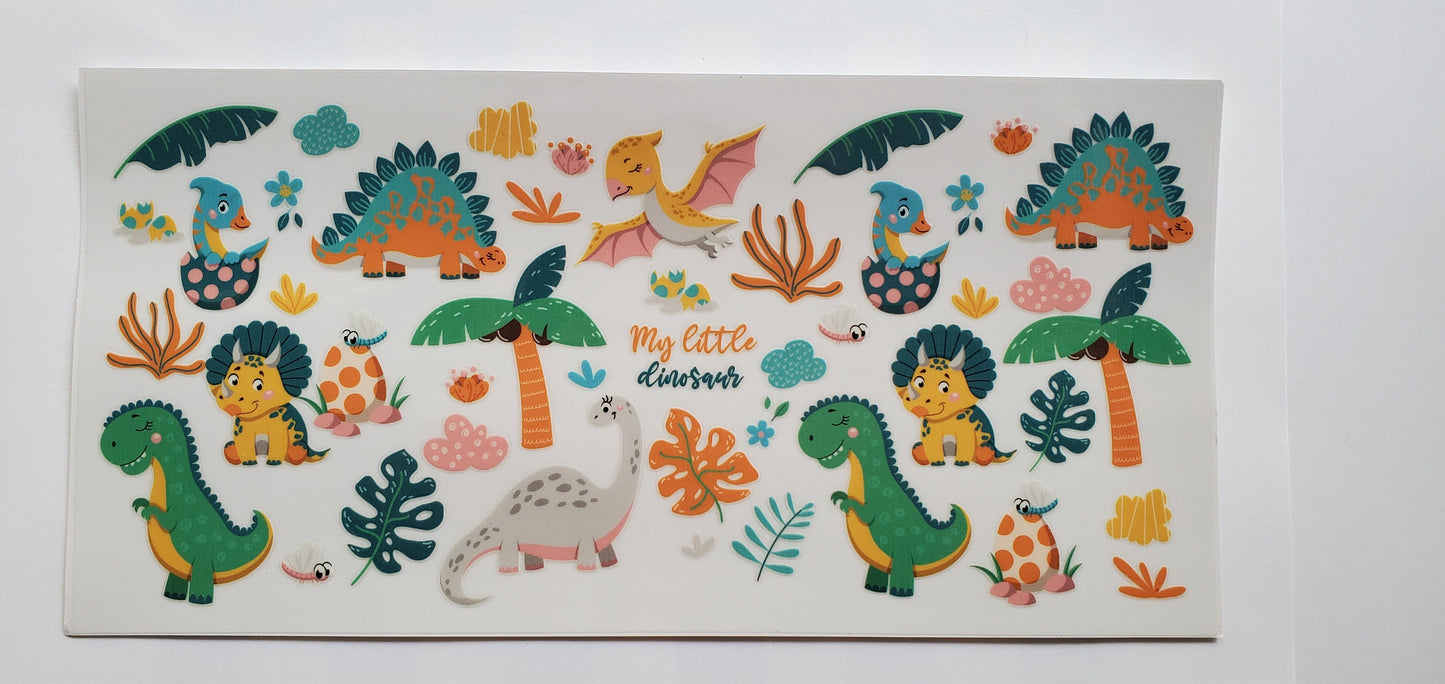 Dinosaurs #3 Cup Wrap