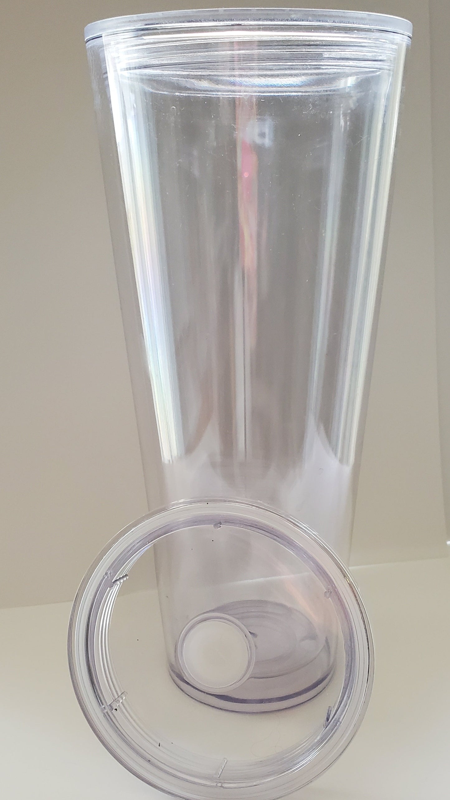 Acrylic 24 oz. Snow Globe Tumbler